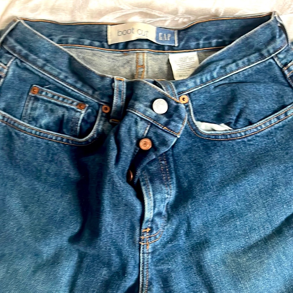 GAP Bootcut Jeans size 6 long